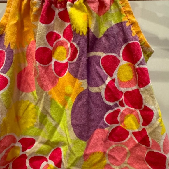 Okie Dokie 18M Girls Multicolor Floral Halter Top Blouse - Picture 4 of 4